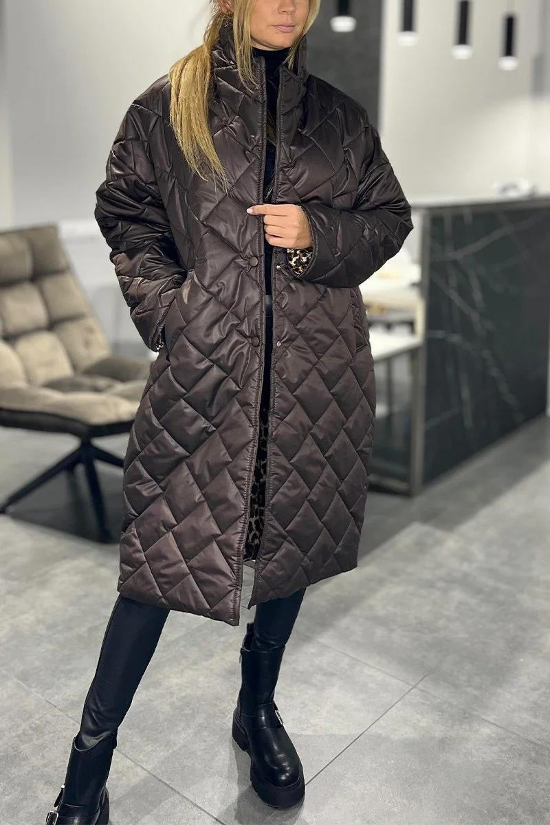• Piumino Lungo Trapuntato Luxury Chic Made in Italy ultime disponibilità