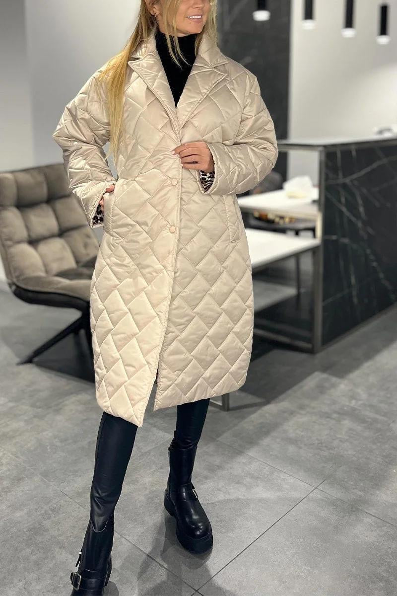 • Piumino Lungo Trapuntato Luxury Chic Made in Italy ultime disponibilità